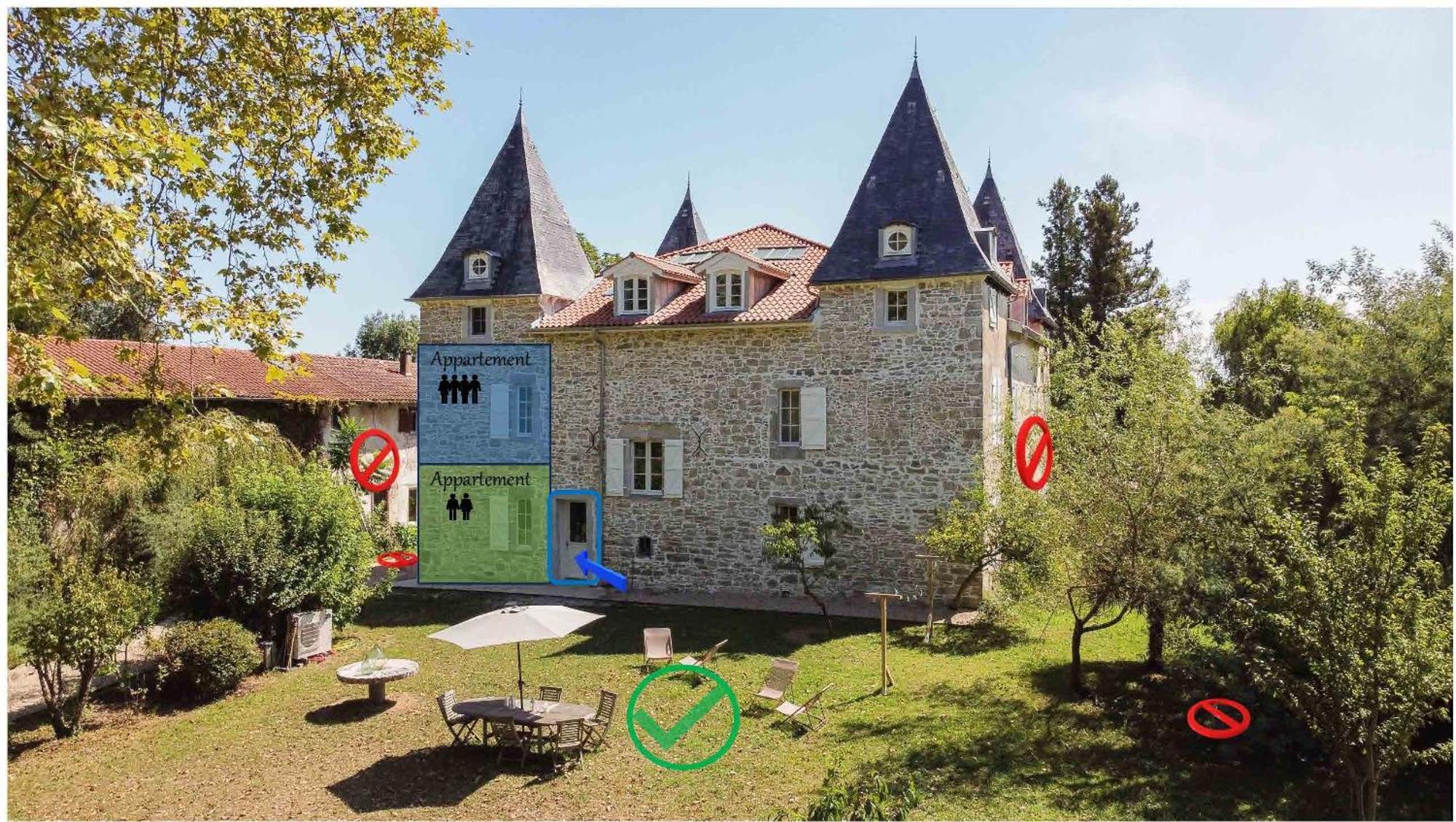 Chateau De Souhy Urcuit Exteriör bild