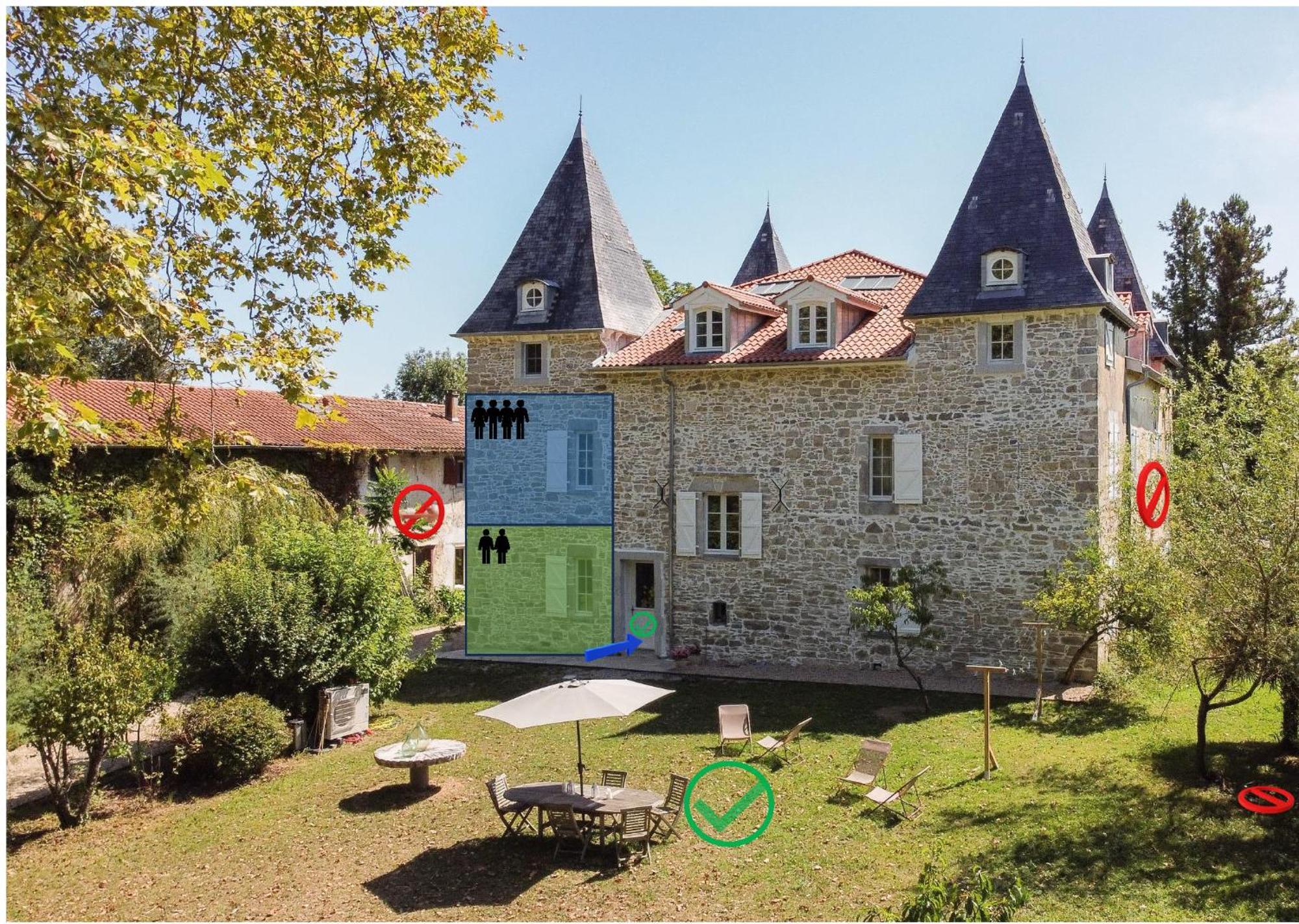 Chateau De Souhy Urcuit Exteriör bild